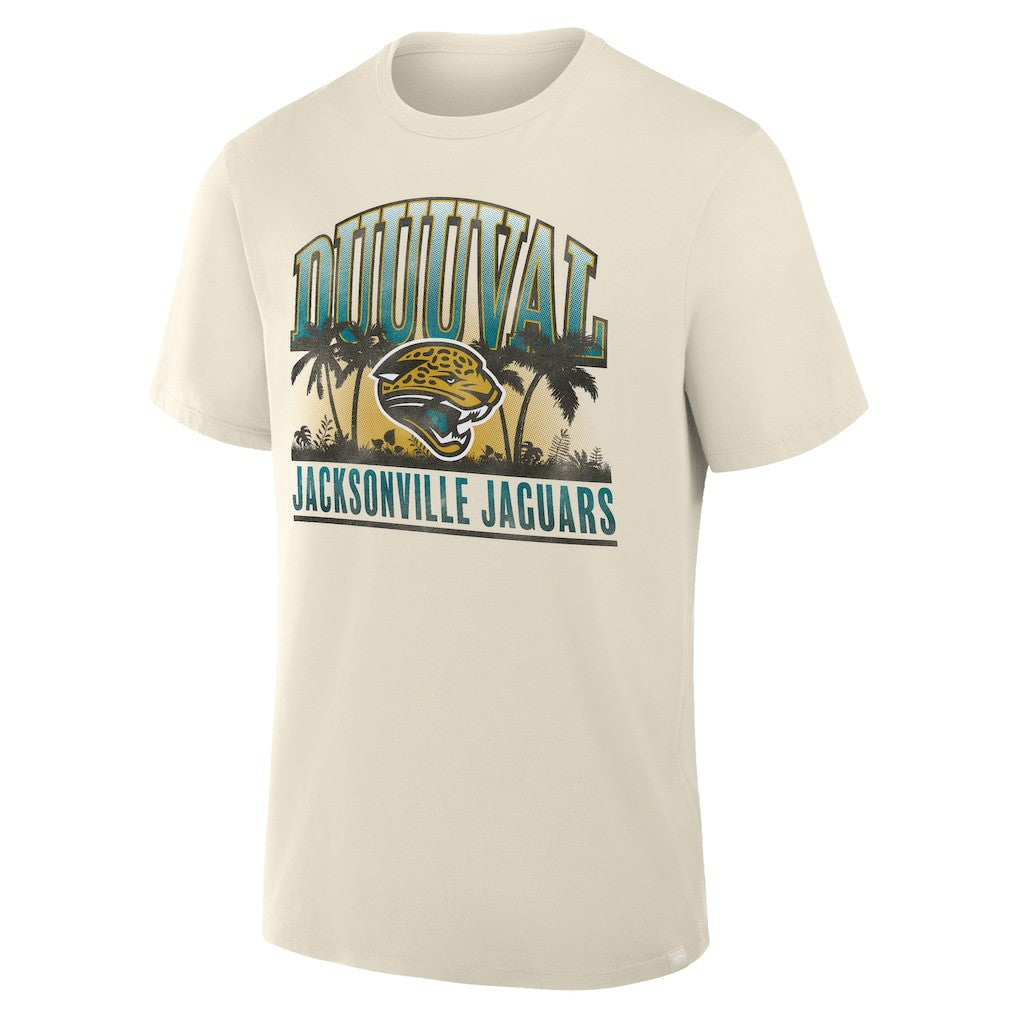 Jacksonville Jaguars Team Archives T-Shirt Cream