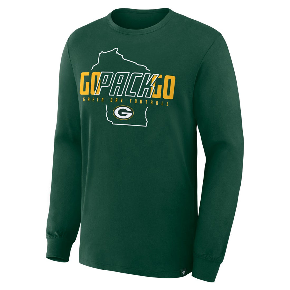 Green Bay Packers Homeward Bound Long Sleeve T-Shirt Green
