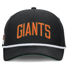 San Francisco Giants Nike Cooperstown Collection Rise Adjustable Hat - Black Hats