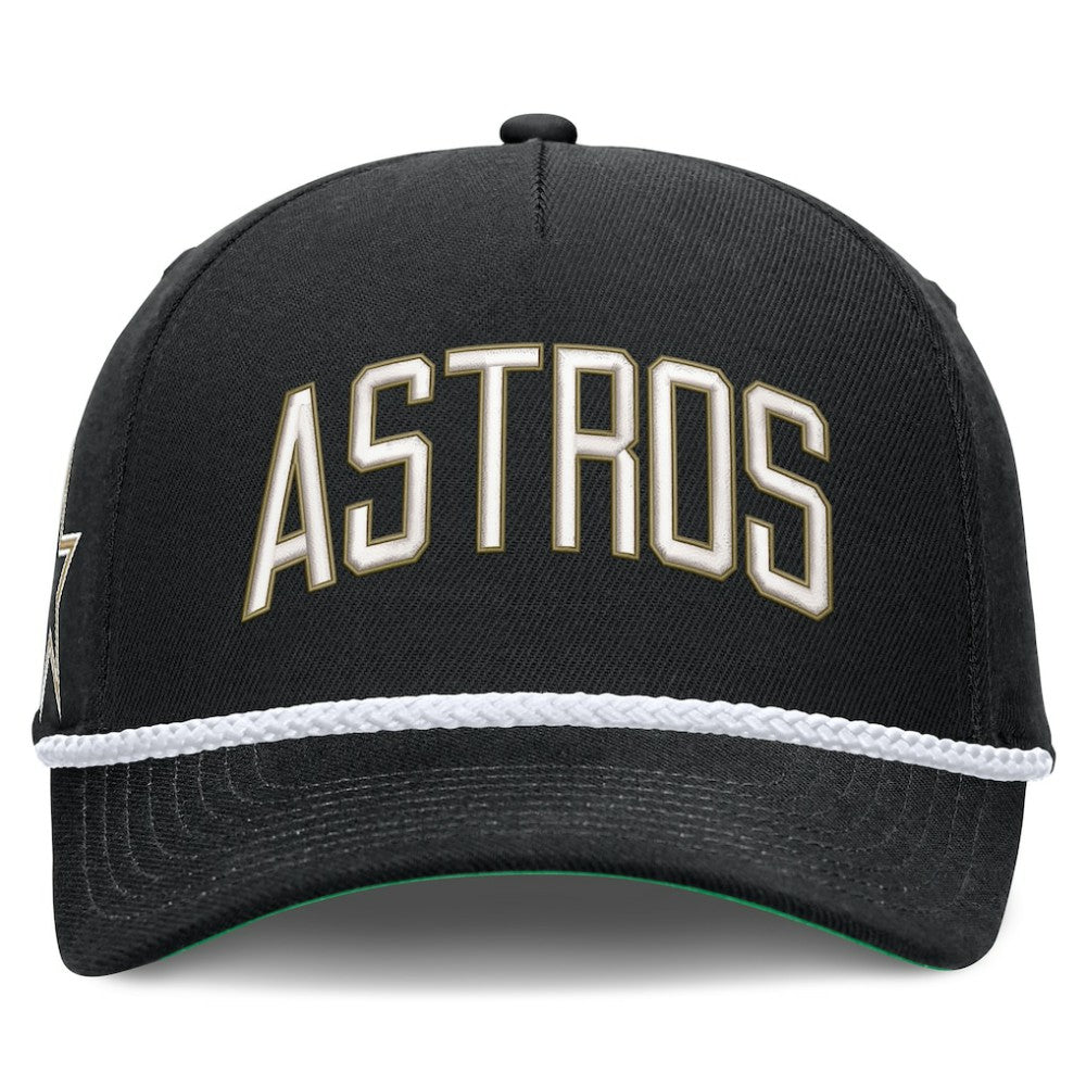 Houston Astros Nike Cooperstown Collection Rise Adjustable Hat - Black Hats