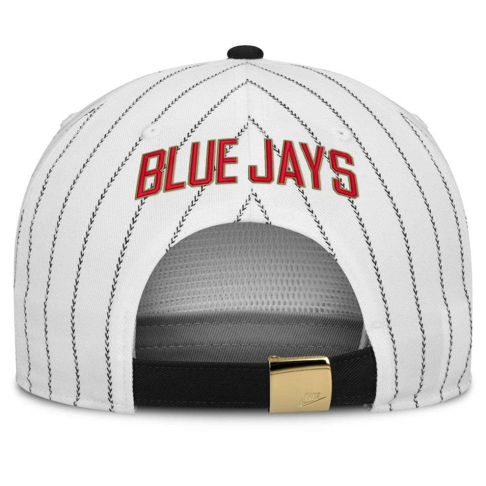 Toronto Blue Jays Nike Cooperstown Collection Pro Adjustable Hat - White/Black Hats