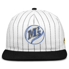 Seattle Mariners Nike Cooperstown Collection Pro Adjustable Hat - White/Black Hats