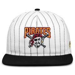 Pittsburgh Pirates Nike Cooperstown Collection Pro Adjustable Hat - White/Black Hats
