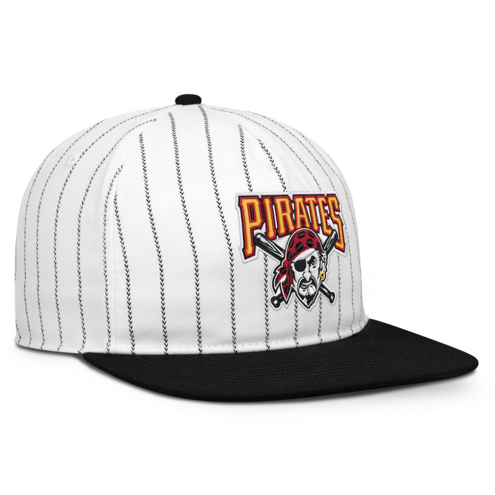 Pittsburgh Pirates Nike Cooperstown Collection Pro Adjustable Hat - White/Black Hats