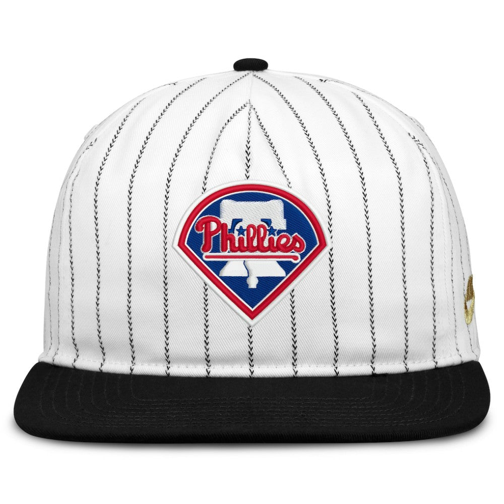 Philadelphia Phillies Nike Cooperstown Collection Pro Adjustable Hat - White/Black Hats