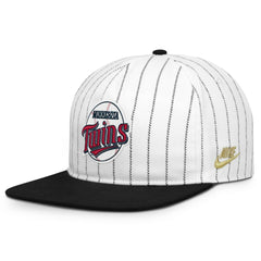 Minnesota Twins Nike Cooperstown Collection Pro Adjustable Hat - White/Black Hats