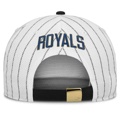 Kansas City Royals Nike Cooperstown Collection Pro Adjustable Hat - White/Black Hats