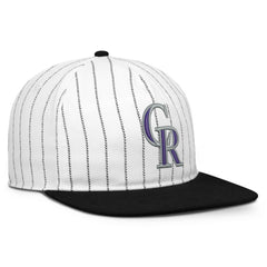Colorado Rockies Nike Cooperstown Collection Pro Adjustable Hat - White/Black Hats