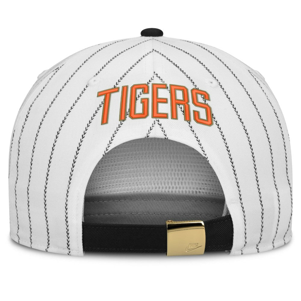 Detroit Tigers Nike Cooperstown Collection Pro Adjustable Hat - White/Black Hats