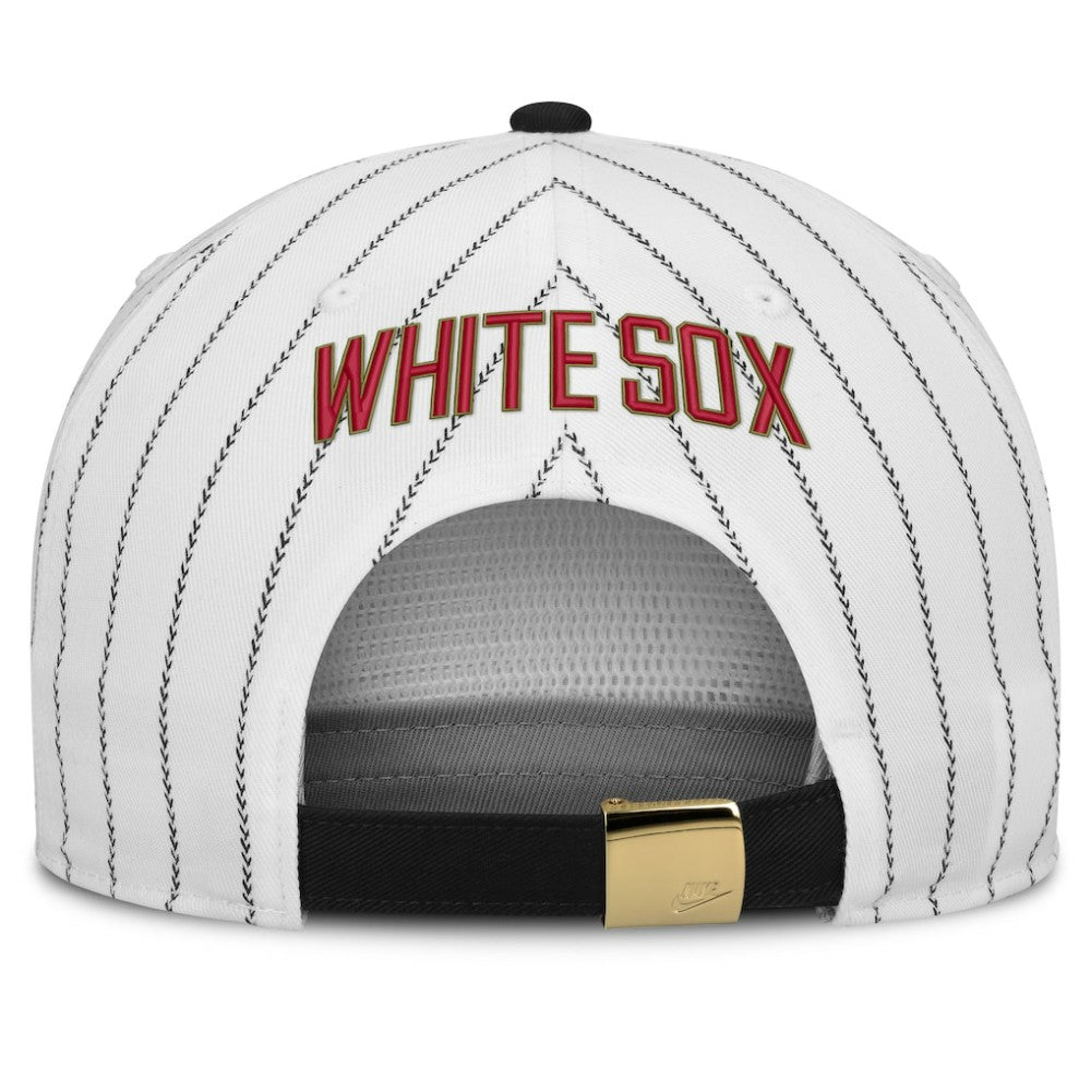 Chicago White Sox Nike Cooperstown Collection Pro Adjustable Hat - White/Black Hats