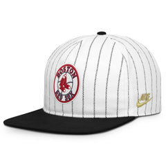 Boston Red Sox Nike Cooperstown Collection Pro Adjustable Hat - White/Black Hats