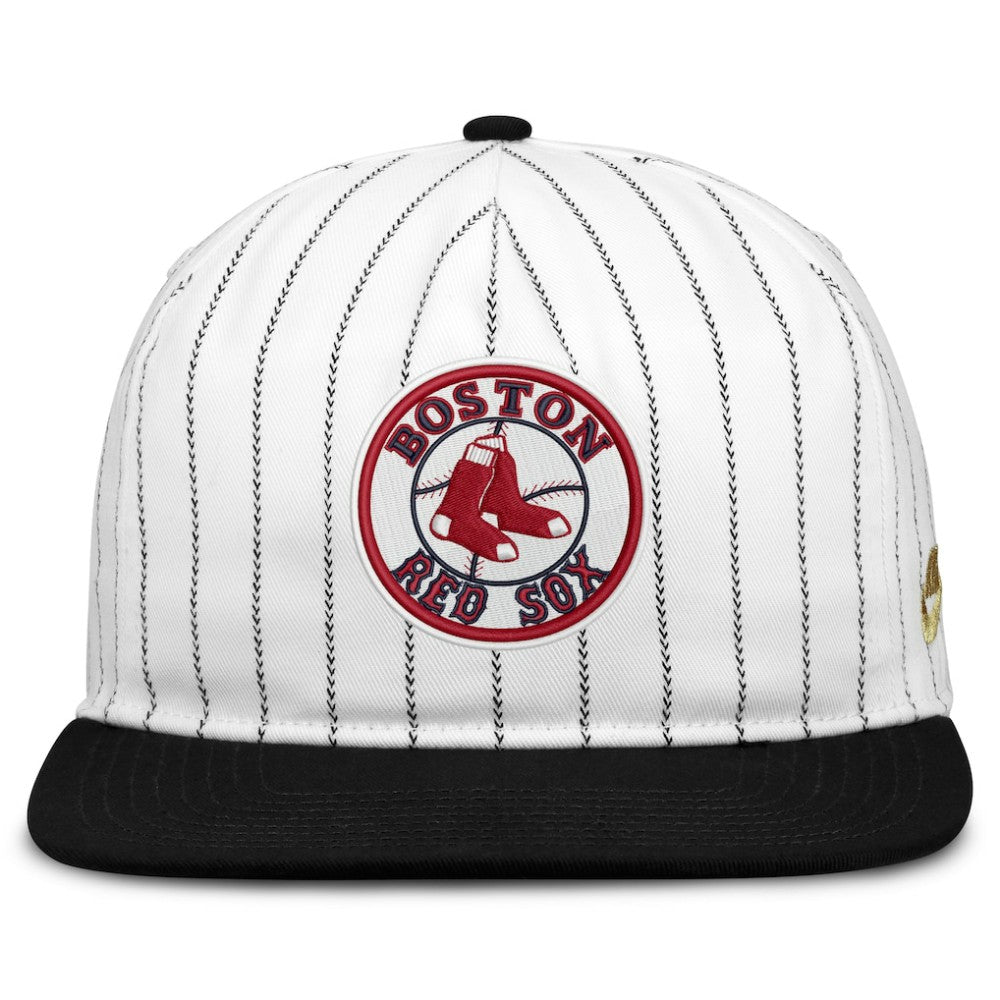 Boston Red Sox Nike Cooperstown Collection Pro Adjustable Hat - White/Black Hats