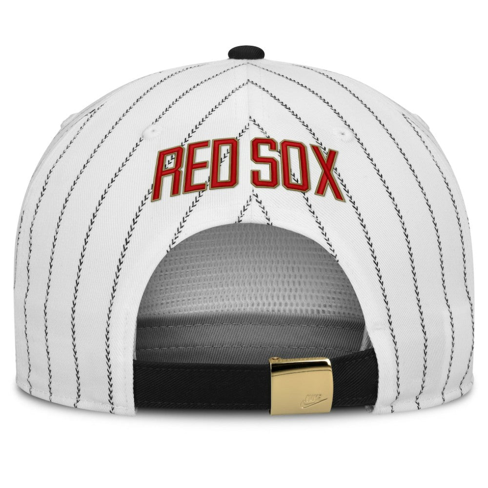Boston Red Sox Nike Cooperstown Collection Pro Adjustable Hat - White/Black Hats