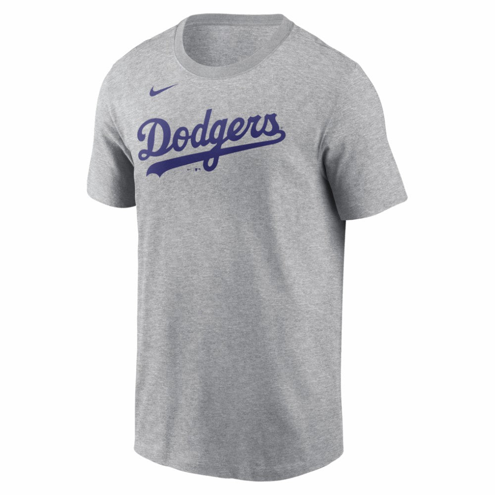 Shohei Ohtani Los Angeles Dodgers Nike Name & Number T-Shirt - Heather Gray T-shirts