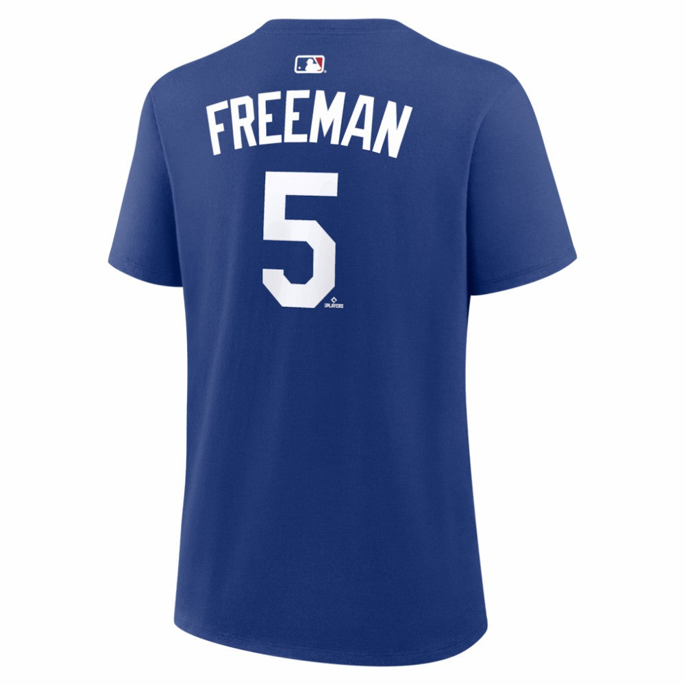 Freddie Freeman Los Angeles Dodgers Nike Women's Alternate Name & Number T-Shirt - Royal T-shirts
