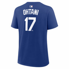 Shohei Ohtani Los Angeles Dodgers Nike Women's Alternate Name & Number T-Shirt - Royal T-shirts