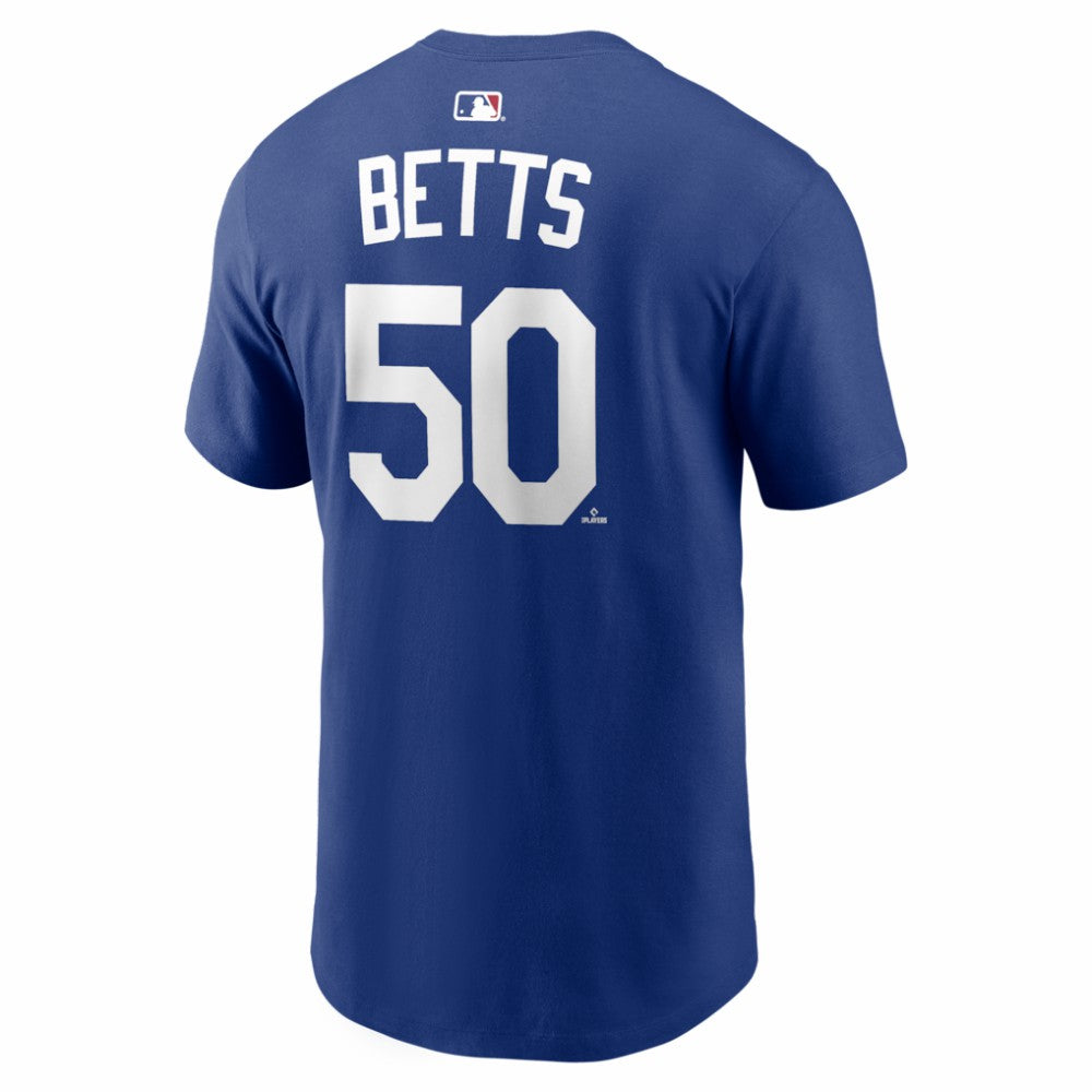 Mookie Betts Los Angeles Dodgers Nike Alternate Name & Number T-Shirt - Royal T-shirts