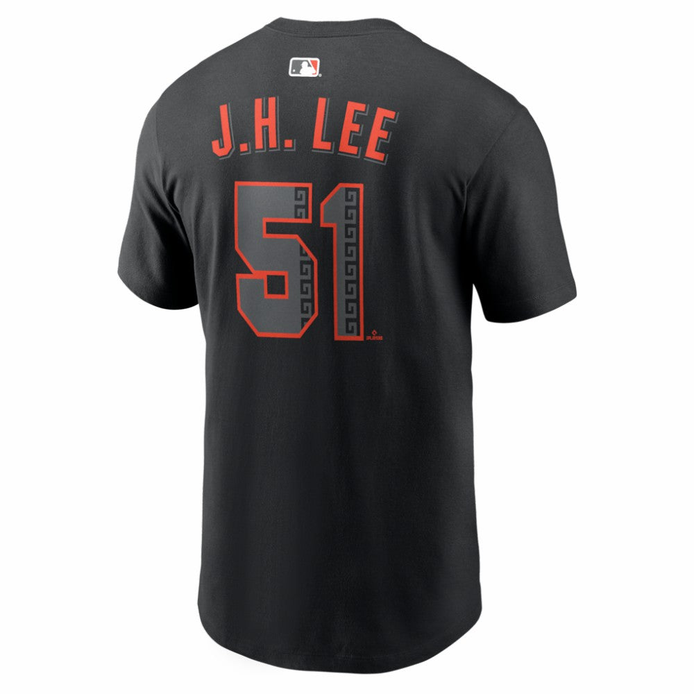 Jung Hoo Lee San Francisco Giants Nike Alternate Name & Number T-Shirt - Black T-shirts