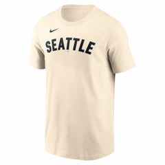 Julio Rodríguez Seattle Mariners Nike Name & Number T-Shirt - Natural T-shirts