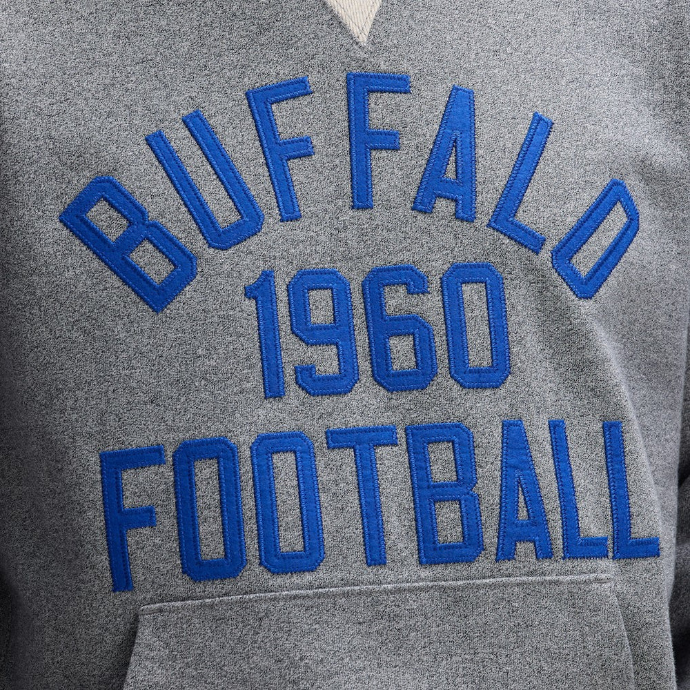 Buffalo Bills IconicFleece Pocket Sweatshirt Athletic Heather Gray