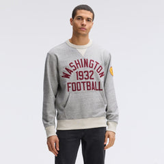 Washington Commanders IconicFleece Pocket Sweatshirt Heather Gray