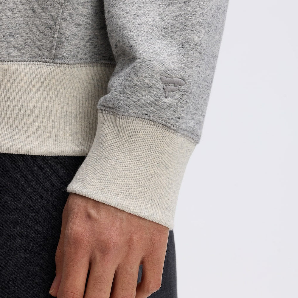 Washington Commanders IconicFleece Pocket Sweatshirt Heather Gray
