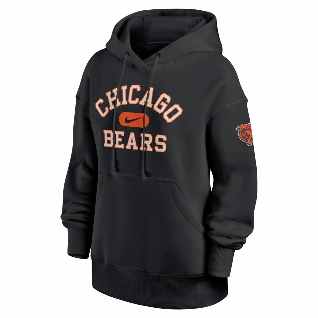 Chicago Bears Women's Oversized Legacy Phoenix Hoodie Black