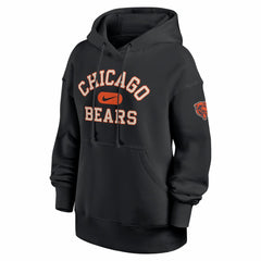 Chicago Bears Women's Oversized Legacy Phoenix Hoodie Black