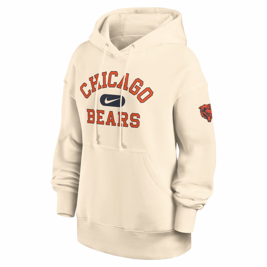 Chicago Bears Women's Oversized Legacy Phoenix Hoodie Natural