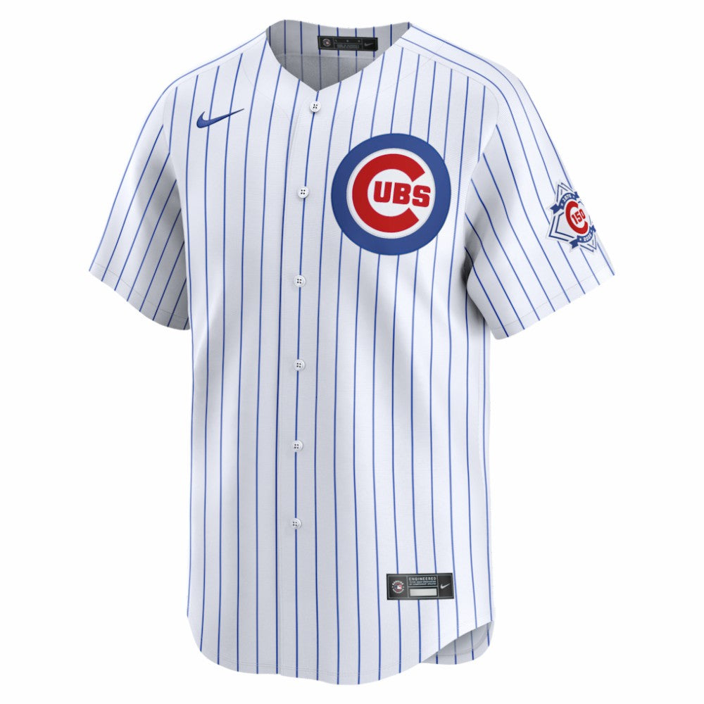 Pete Crow-Armstrong Chicago Cubs Nike 150th Anniversary Limited Jersey - White Jerseys