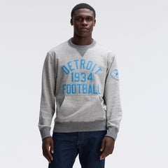 Detroit Lions IconicFleece Pocket Sweatshirt Heather Gray