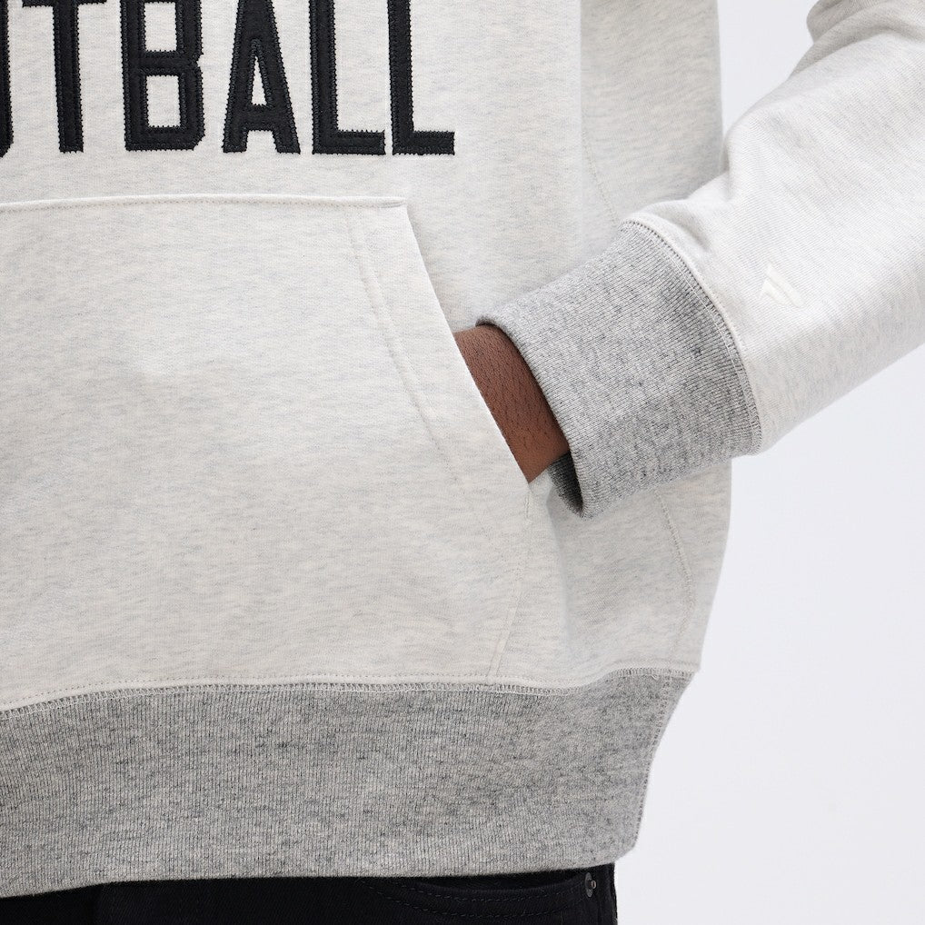 Las Vegas Raiders IconicFleece Pocket Sweatshirt Heather Gray