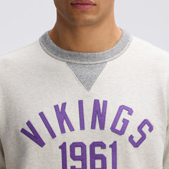 Minnesota Vikings IconicFleece Pocket Sweatshirt Oatmeal
