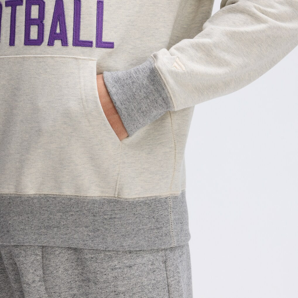 Minnesota Vikings IconicFleece Pocket Sweatshirt Oatmeal