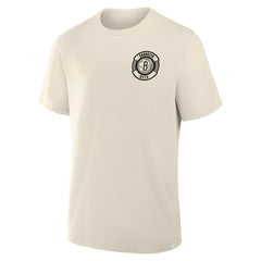 Brooklyn Nets Team Culture T-Shirt Cream