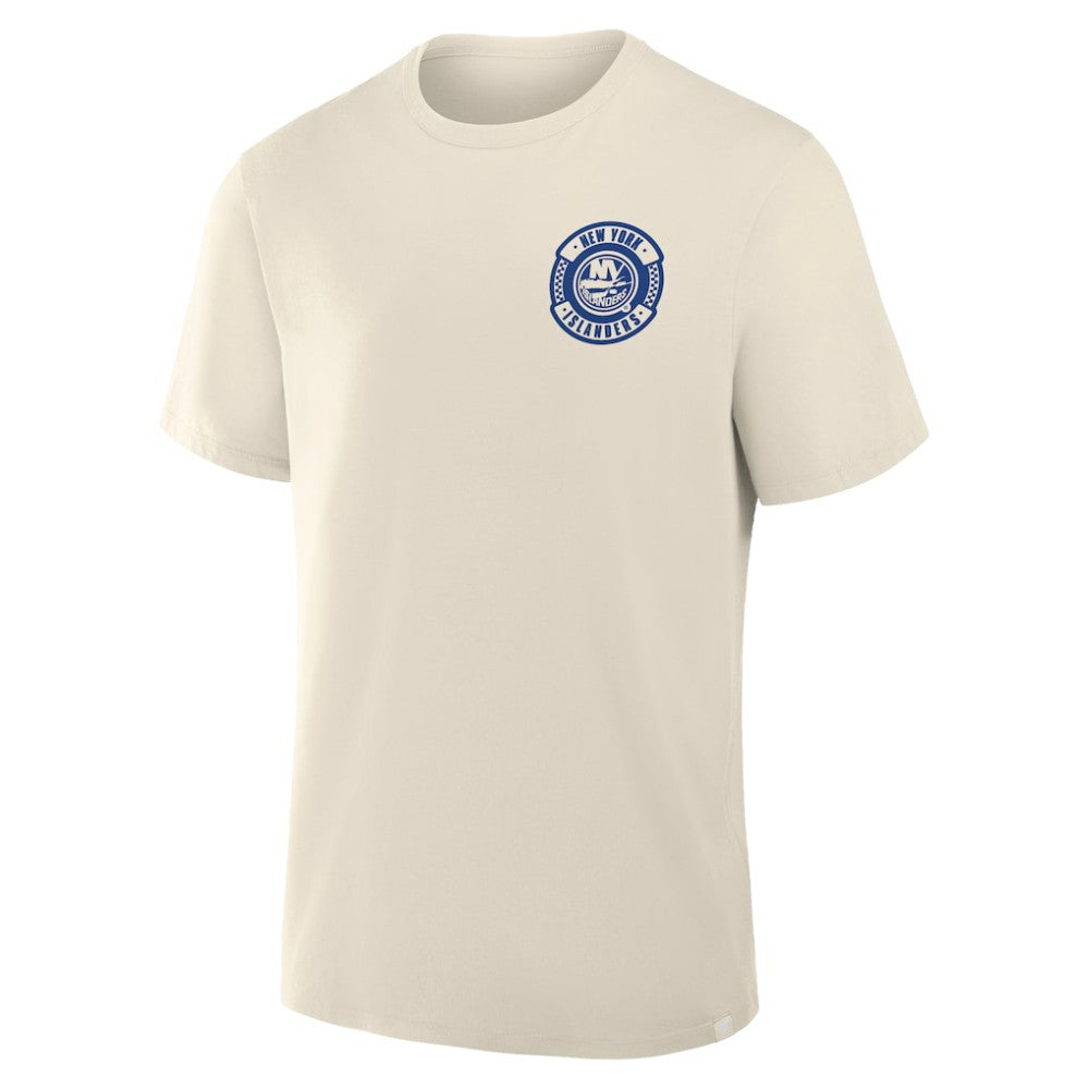 NHL New York Islanders Fanatics Team Culture T-Shirt - Cream