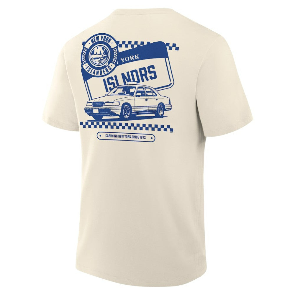 NHL New York Islanders Fanatics Team Culture T-Shirt - Cream