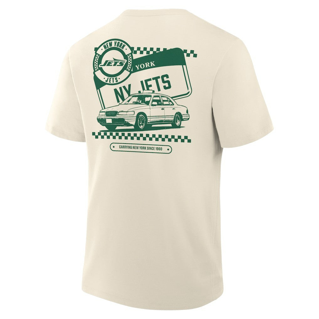 New York Jets Team Culture T-Shirt Cream