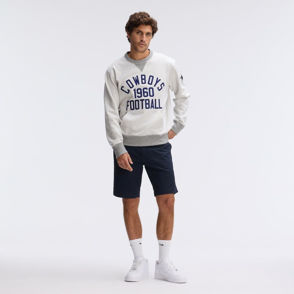 Dallas Cowboys IconicFleece Pocket Sweatshirt Heather Gray