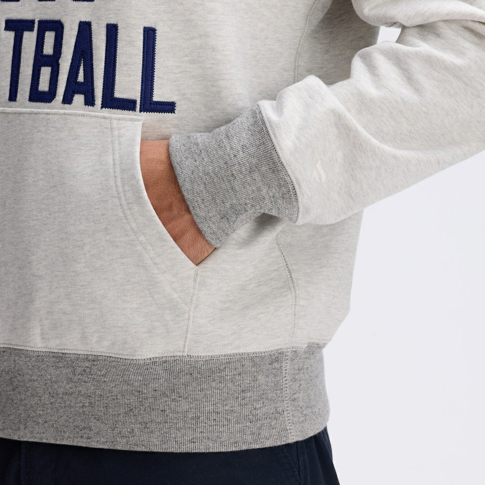 Dallas Cowboys IconicFleece Pocket Sweatshirt Heather Gray
