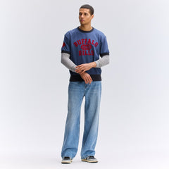 Buffalo Bills IconicFleece Short Sleeve Sweatshirt Royal