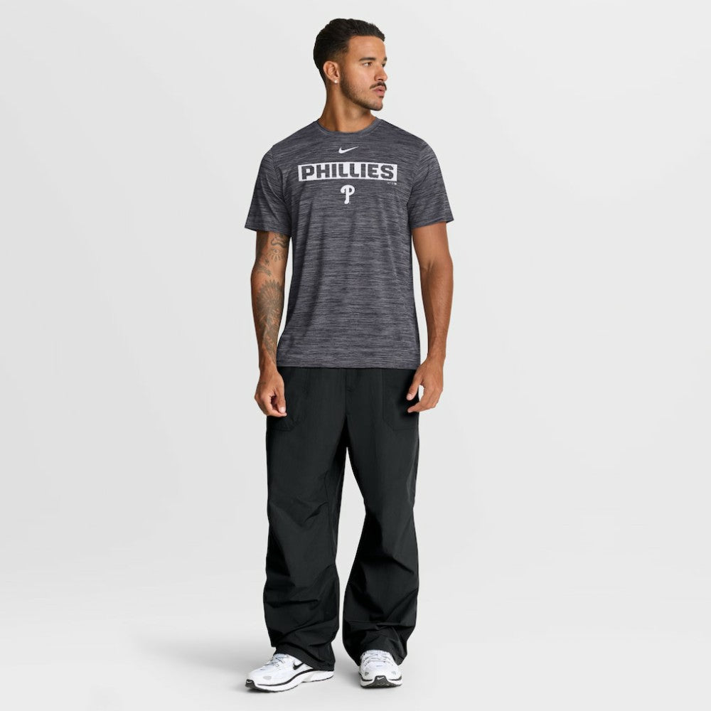 Philadelphia Phillies Nike Velocity Dri-FIT T-Shirt - Black T-shirts