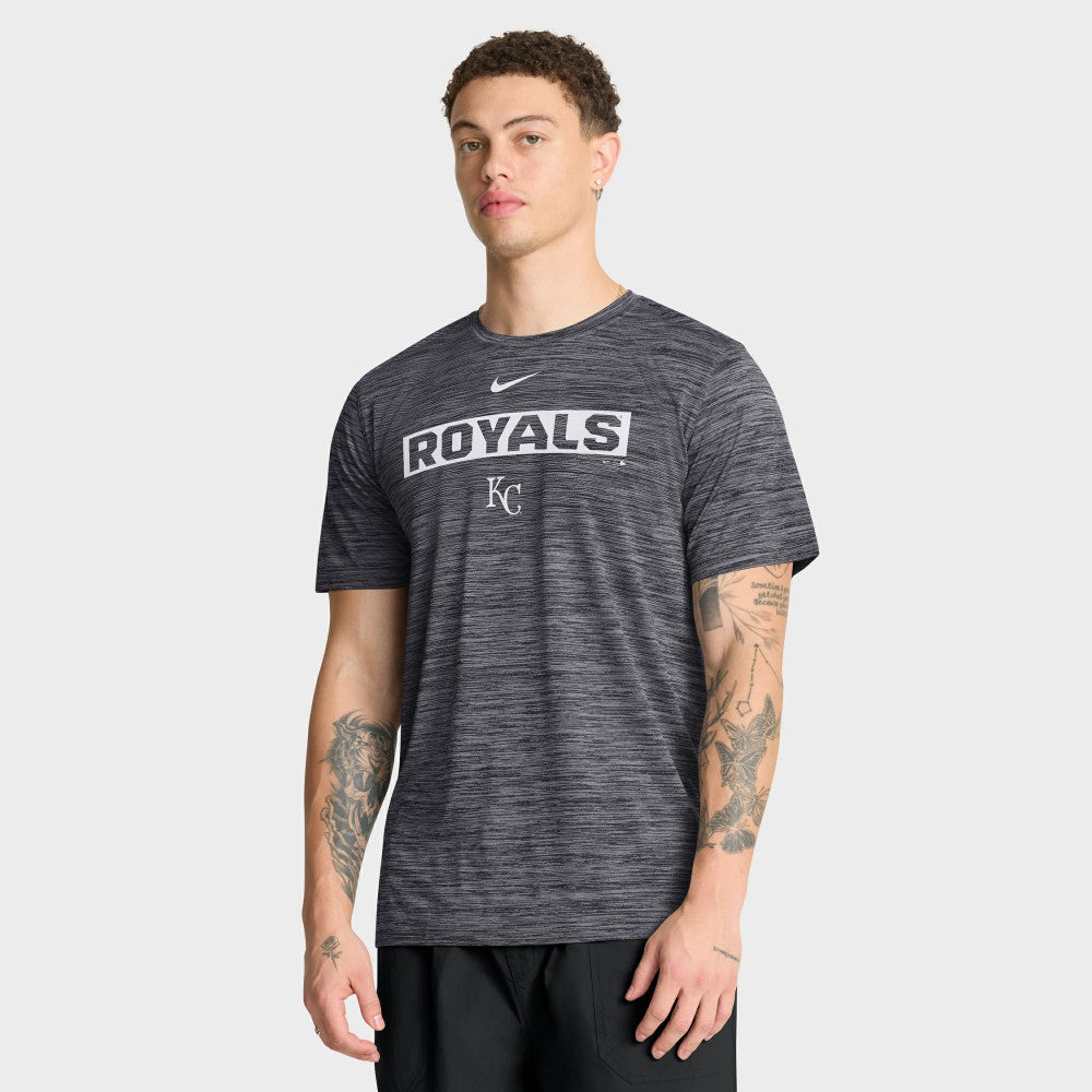 Kansas City Royals Nike Velocity Dri-FIT T-Shirt - Black T-shirts