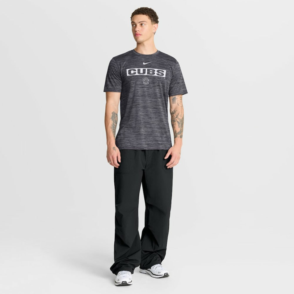 Chicago Cubs Nike Velocity Dri-FIT T-Shirt - Black T-shirts