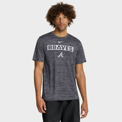 Atlanta Braves Nike Velocity Dri-FIT T-Shirt - Black T-shirts