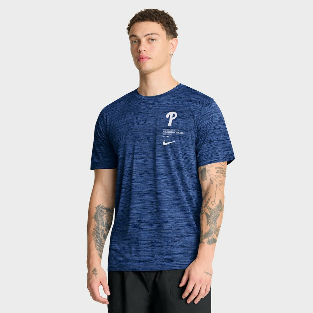 Philadelphia Phillies Nike Velocity Dri-FIT T-Shirt - Royal T-shirts
