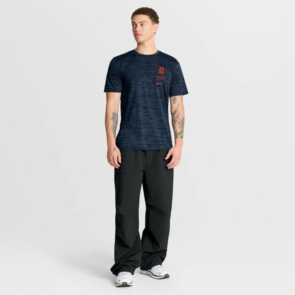 Detroit Tigers Nike Velocity Dri-FIT T-Shirt - Navy T-shirts