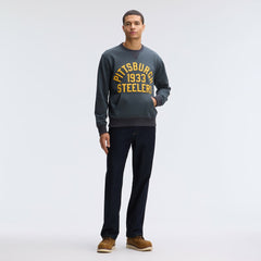 Pittsburgh Steelers IconicFleece Pocket Sweatshirt Charcoal