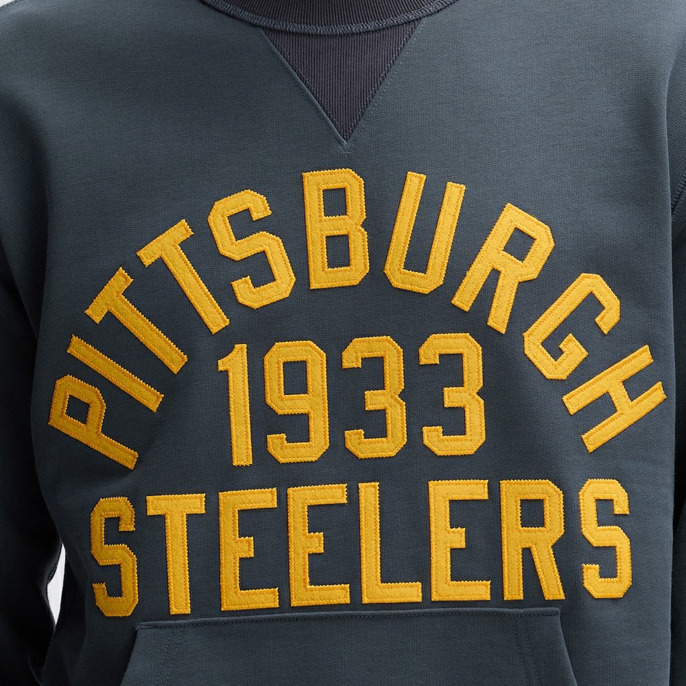 Pittsburgh Steelers IconicFleece Pocket Sweatshirt Charcoal