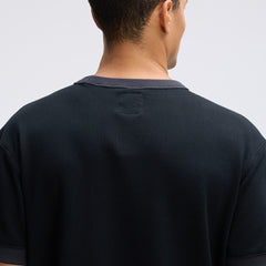 Kansas City Chiefs IconicFleece Short Sleeve Sweatshirt Black
